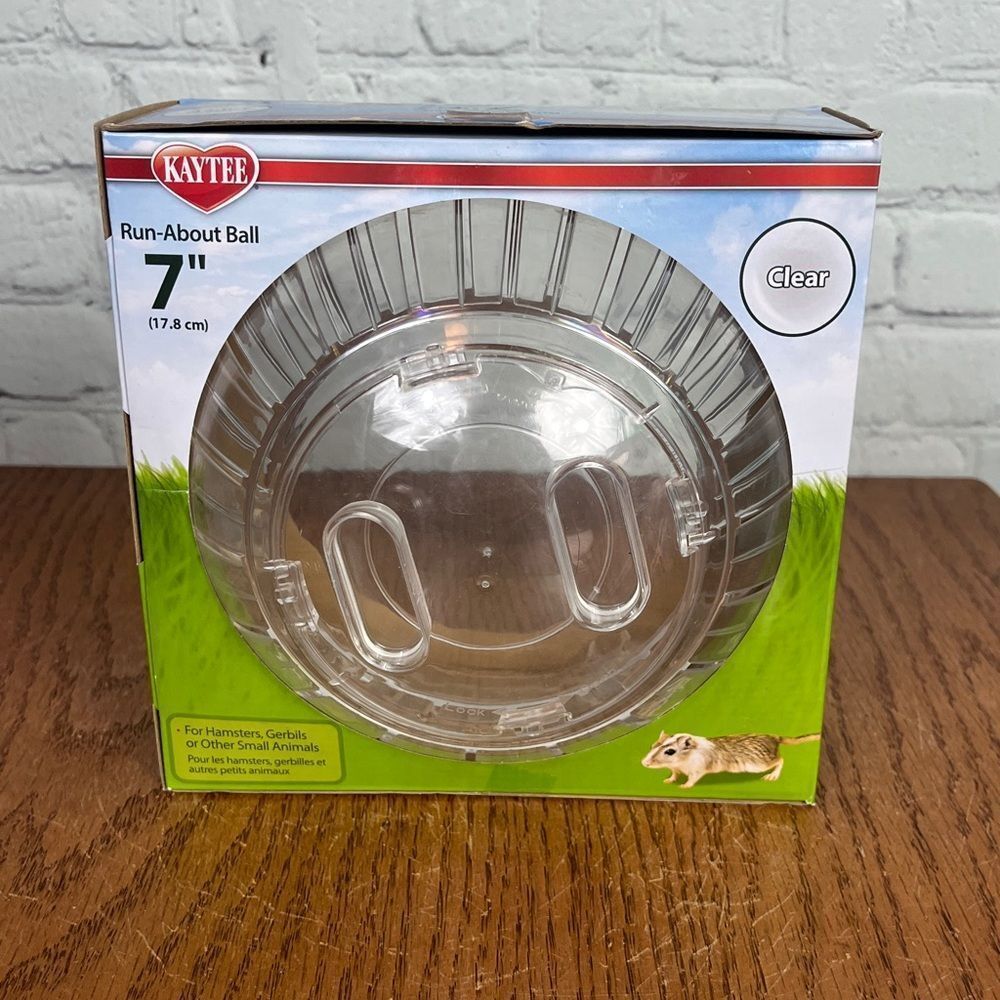 Kaytee 7” Hamster or Gerbil Exercise Ball New in package